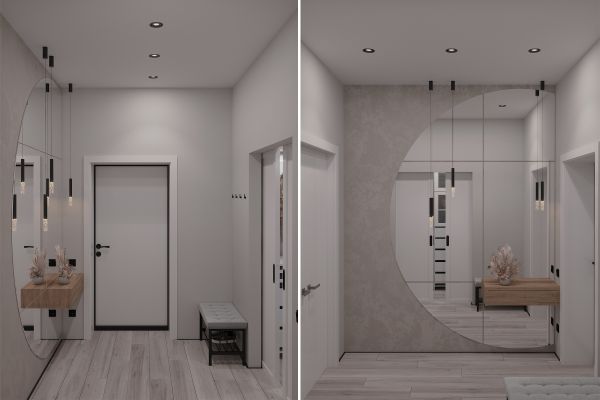 Прихожая с гардеробной