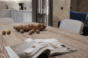 Синий акцент в интерьере