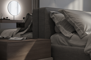 Спальня и санузел