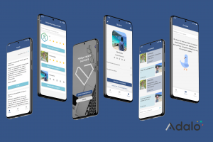Приложение для поиска заказчиков и  исполнителей на Adalo