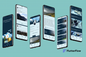 Cоциальная сеть для путешественников на FlutterFlow