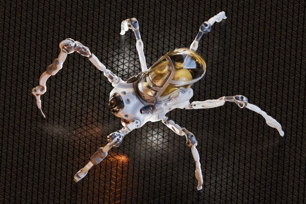 Концепт паука робота