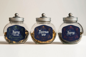 Дизайн этикеток на чай