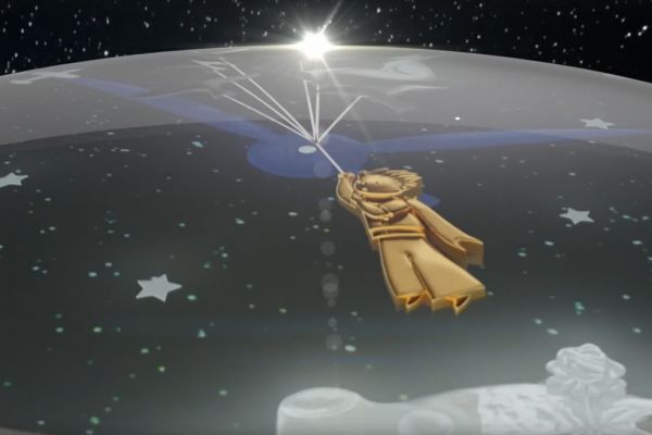 Часы "Путешествие Маленького Принца"