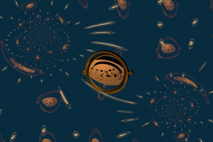 Психоделическая анимация в стиле Гарри Поттера