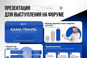 Презентация для выступления спикера на туристическом форуме