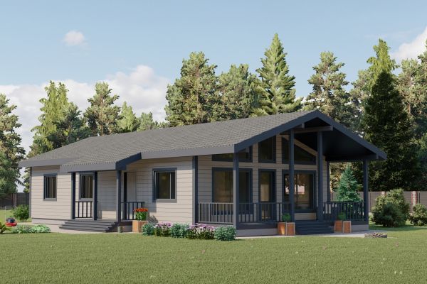 Визуализация экстерьера в Lumion