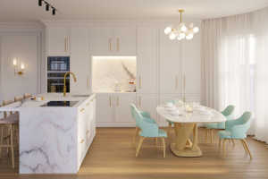 кухня гостинная