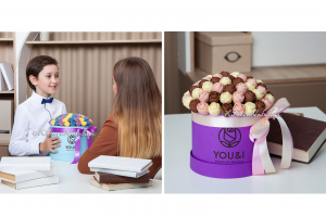 рекламная фотосъёмка шоколадных конфет