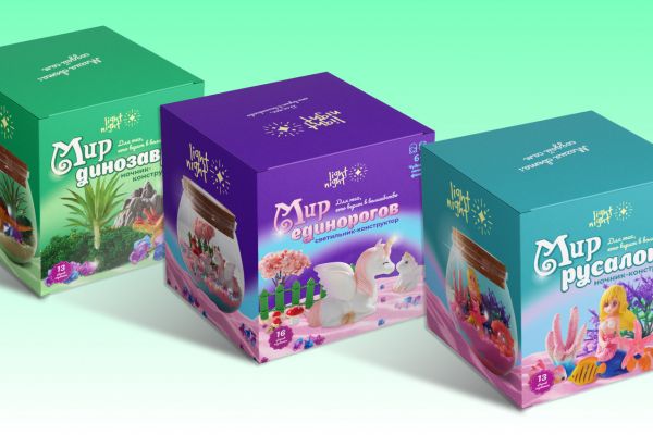 Упаковка для детских светильников