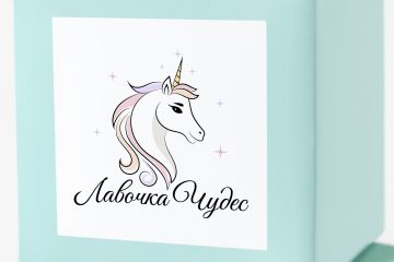 Логотип с Единорогом