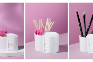 Съемка органайзера для ватных дисков + инфографика