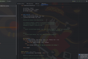 Разработка бота для академии обучения