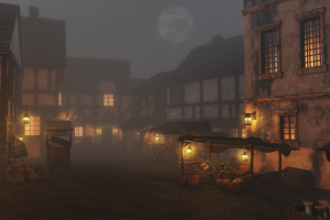 Средневековая деревня