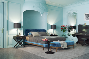 Дизайн-проект гостиничного номера "Тиффани"