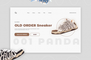 Отрисовка дизайна для сайта-визитки