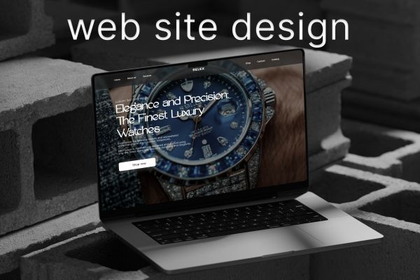 Веб-сайт для бренда часов RELEX