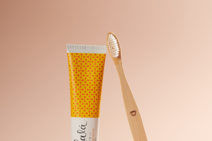 Съемка зубной пасты и щетки