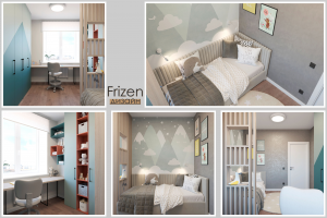 Дизайн детской 15 м2