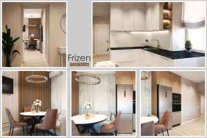 Кухня с маленьким диваном 12 м2