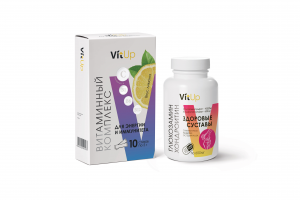 Логотип и упаковка для серии БАД