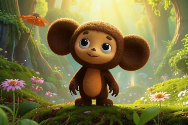 Сказка для детей: " Приключения Чебурашки".