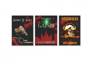 Разработка серии тематических плакатов по фильмам известного режиссера