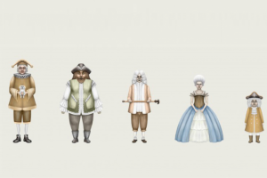 Персонажи из дома Добрых Братьев.