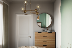 Спальня в скандинавском стиле