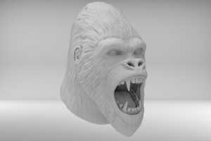 Голова гориллы