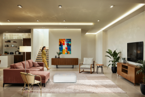 Концепт кухни-гостиной