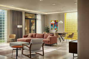 Концепт кухни-гостиной