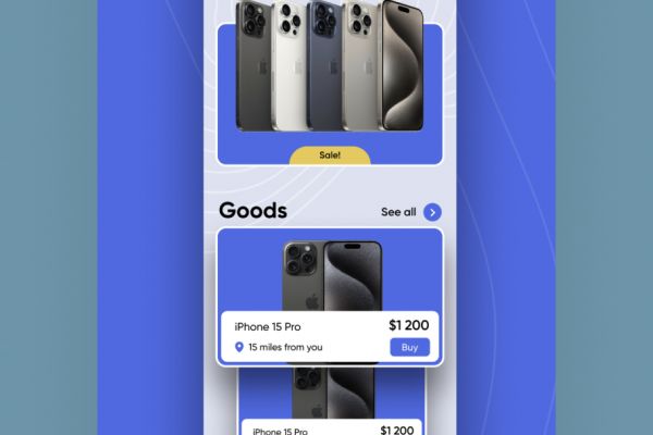 Приложение доска объявлений