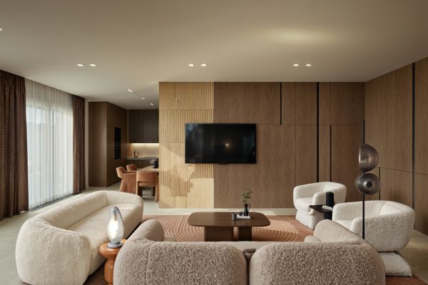 Концепт кухни-гостиной