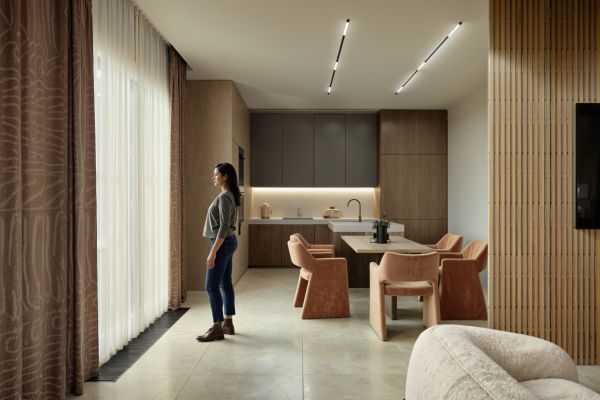 Концепт кухни-гостиной