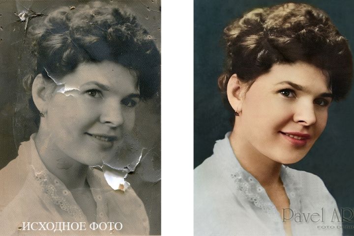 Реставрация старых, военных фото. Бессмертный полк. - 5392307