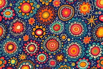 Яркий фон для дизайна блога, сайта, упаковки, ткани