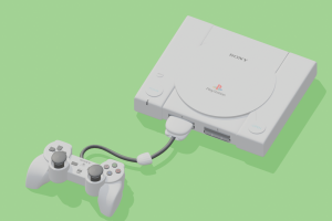 3D-модель Playstation