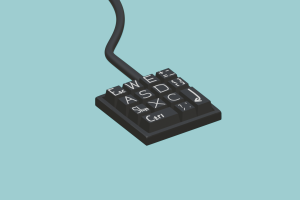 3D-модель "Мини-клавиатура"