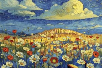 Иллюстрация для интерьерного постера, дизайна блога