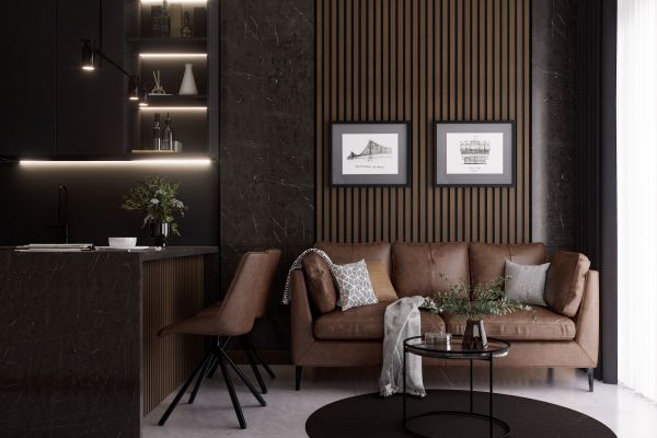 Дизайн и визуализация двухкомнатной квартиры