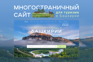 Дизайн многостраничного сайта для агрегатора туризма в Башкирии