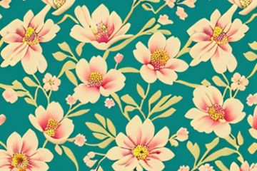 Цветочный принт, фон