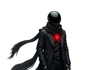 Люди в черном-1. Иллюстрация для блога, шапки профиля