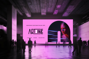 Логотип и фирменный стиль для креативного пространства ARTSPACE