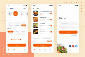 Мобильное приложение для доставки fast-food