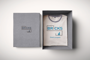 Разработка логотипа для компании "BRICKS"