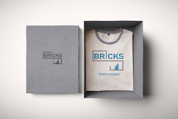 Разработка логотипа для компании "BRICKS"