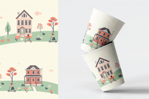 Дизайн стаканчиков