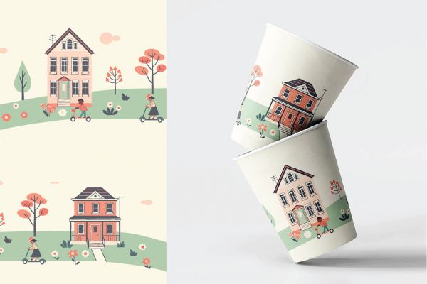 Дизайн стаканчиков